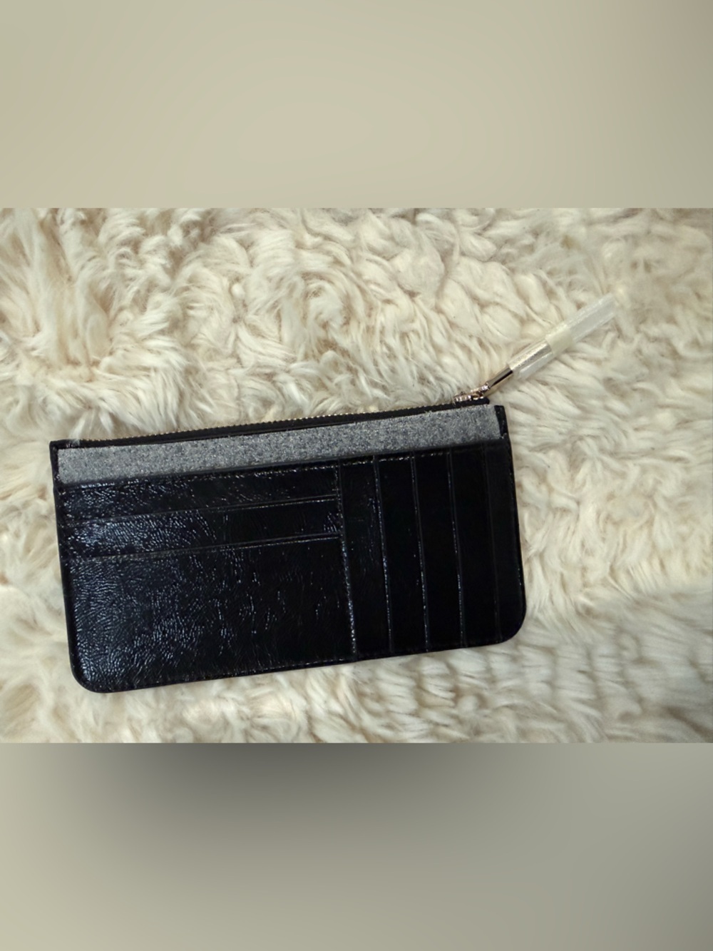 kate spade Black Patent Leather Wristlet Clutch - Picture 2 of 3